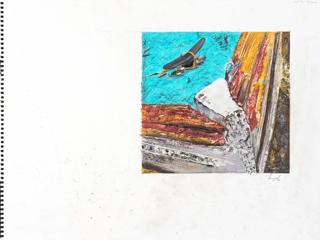 Thru-things, EXP 152 “Boat 1” - larry paul