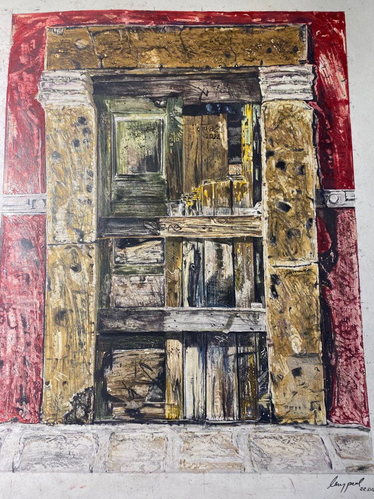 Thru-Things®, Exp. 204 – “Door 8” - larry paul